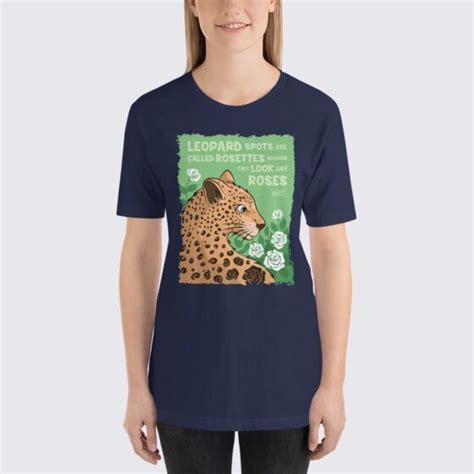 Leopard Fact Womens T Shirt The Fact Shop