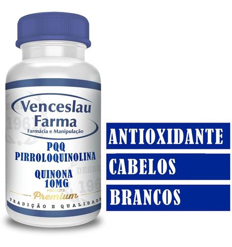 Pqq Pirroloquinolina Quinona Mg Capsulas Parcelamento Sem Juros