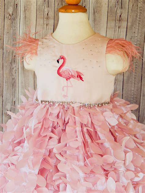 Flamingo Dress Flamingo Party Dress Pink Flamingo Dress Etsy