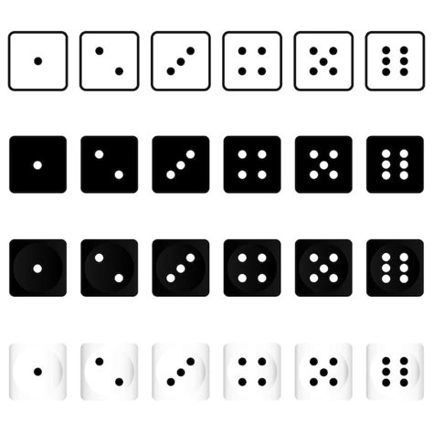 Premium Vector Dice Icon Dice Game Symbol Dice Icons Vector