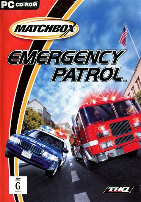 Matchbox Emergency Patrol Cover Or Packaging Material Mobygames