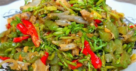 Resep Oseng Kembang Kates Campur Pare Oleh Dewi Kurnia Cookpad