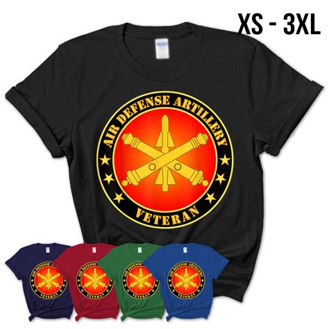 Air Defense Artillery Veteran T Shirt Teezou Store