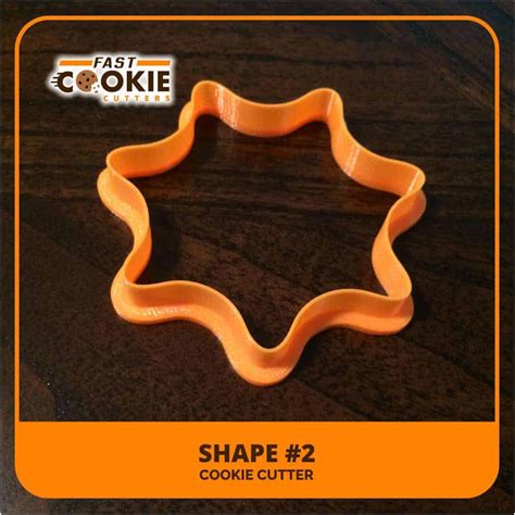 Shape 2 Cookie Cutter Fast Cookie Cutters