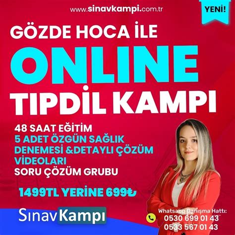 Gözde Hoca ile Online Tıp Dil Kampı