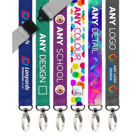 Heat Transfer Printed Lanyard Logo Lanyard Tali Neck String