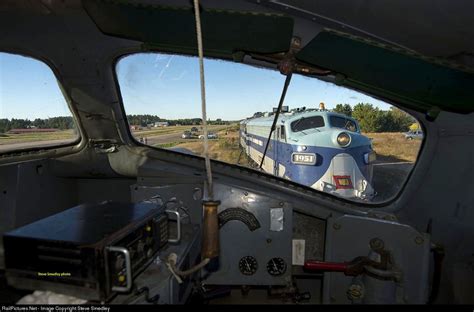 Seen From The Cab Of Wisconsin Great Northern Railroad F7 423 The Two