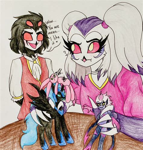 Helluva Boss AU: Meeting Stella by TheUmbraMistress on DeviantArt
