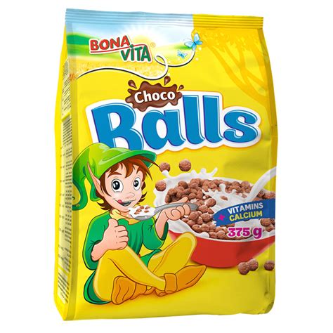 Cereálie Čokoládové kuličky Balls Bonavita v akci levně Kupi cz