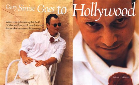 Gary Sinise Goes to Hollywood | Esquire | NOVEMBER 1992