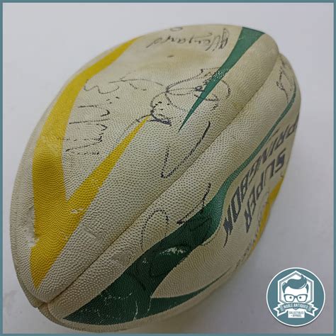 Sporting Memorabilia - Signed SA Player SA Super Springbok Rugby Ball ...