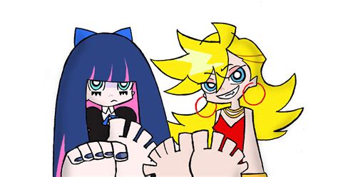 Panty Panty And Stocking Feet By Skull Kitsonickoのイラスト Pixiv