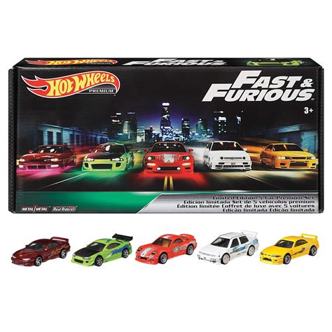 Hot Wheels Premium Retro Entertainment Fast Furious Set