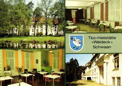 Wappen Ansichtskarte Postkarte Schwaan Im Kreis Rostock Akpool De