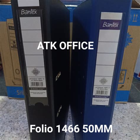 Jual Bantex Ordner 1466 Folio 50mm Odner Bantex 1466 Folio Hitam