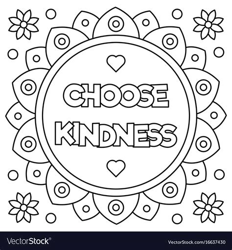 Free Printable Kindness Coloring Pages Printable Word Searches