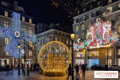 Les Illuminations De No L Du Faubourg Saint Honor Avec Emmanuelle