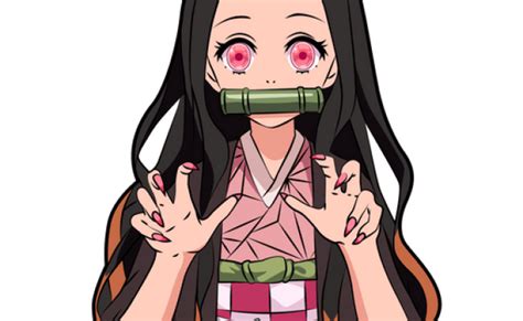 Nezuko Kamado Demon Slayer Transparent Png Stickpng Theme Loader