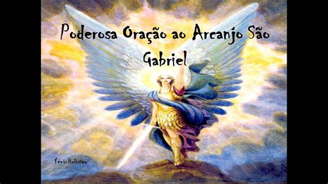 Poderosa Oração Ao Arcanjo São Gabriel👼 Youtube