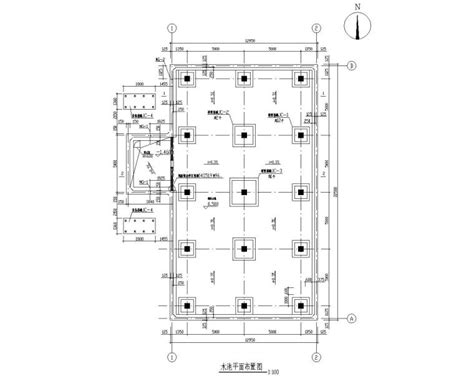 某厂区循环水池混凝土结构施工图（cad） 混凝土节点详图 筑龙结构设计论坛