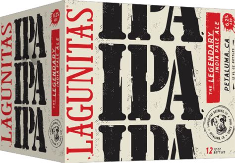 Lagunitas IPA India Pale Ale Craft Beer Bottles 12 Bottles 12 Fl Oz