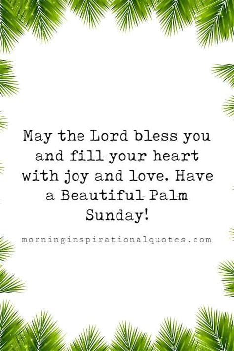 Palm Sunday Blessing Quotes With Images Pictures Artofit