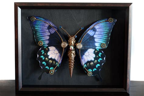 Steampunk butterfly sculpture #4 by CatherinetteRings on DeviantArt