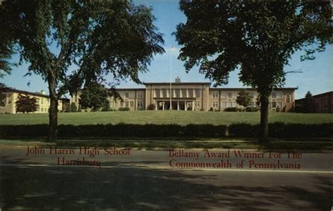 John Harris High School Harrisburg, PA Postcard