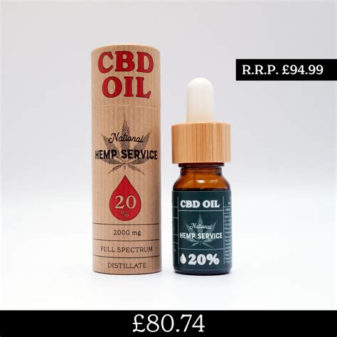 Full Spectrum Cbd Oil 20 2000mg National Hemp Service