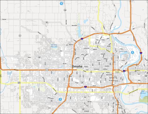 Omaha Nebraska Map Gis Geography