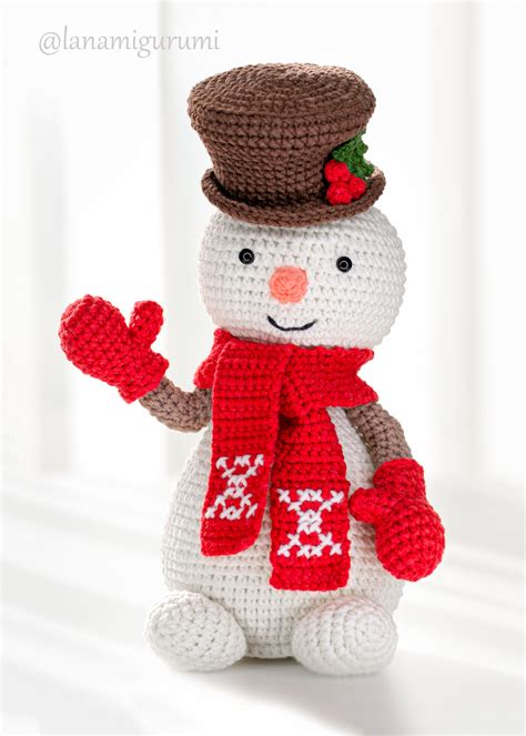 Free Large Snowman Crochet Pattern With All Sorts Of Unique Designs In