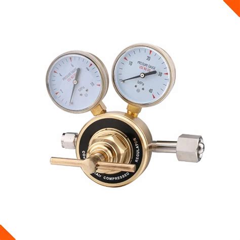 Double Stage Double Gauge Argon Gas Regulator At 2500 Argon