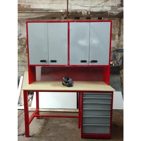 Jual Steel Workshop Table Bench Meja Kerja Industri Bengkel Workstation