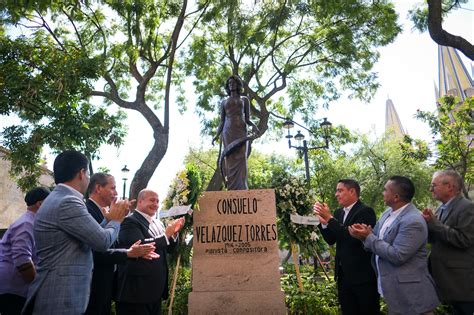 Statue of Consuelo Velázquez unveiled in Guadalajara Rotonda Honoring her many accomplishments ...