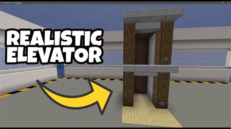 Realistic Elevator Tutorial In Minecraft YouTube