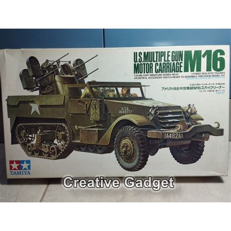 Jual Us Multiple Gun Motor Carriage M Halftrack Tamiya