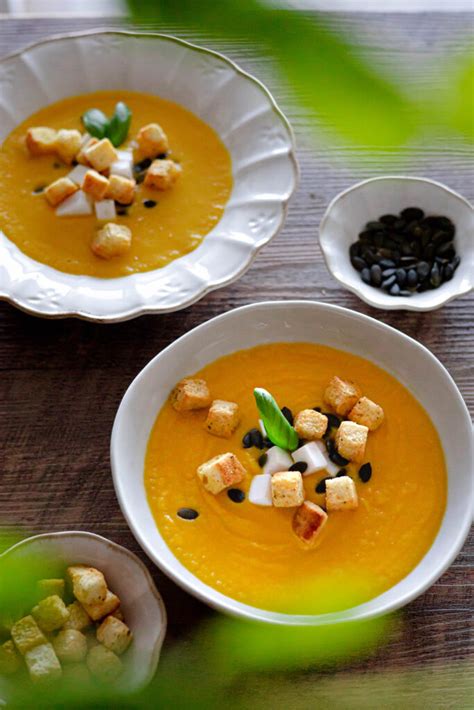 Sopa De Ab Bora Cenoura E Gengibre Zest The City