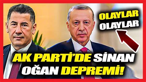 Ak Parti De Sinan O An Depremi Kulisler Alkalan Yor Youtube