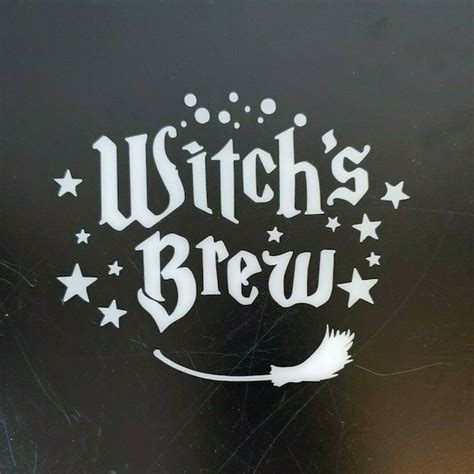 Witches Brew Stickers Etsy