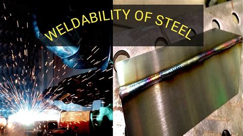 Weldability Of Steel Types - YouTube