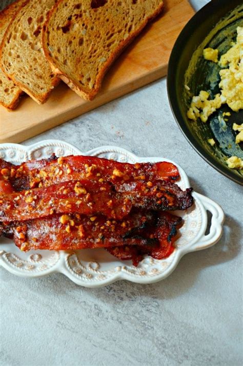 Easy Maple Candied Bacon A Mind Full Mom