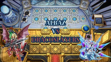 YU GI OH Master Duel Dracoslayer Vs Albaz YouTube