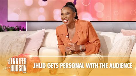 Jennifer Hudson Asks The Audience About Breakups Public Hookups And