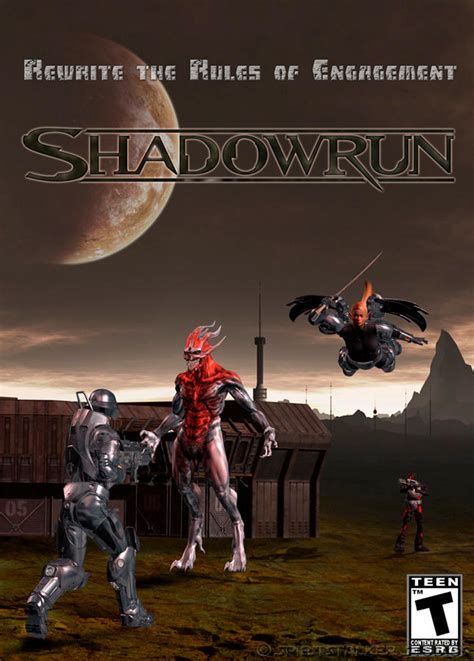 shadowrun concept poster  jpapasso  deviantart