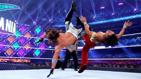 Photos Shinsuke Nakamura Delivers A Post Match Low Blow On Wwe