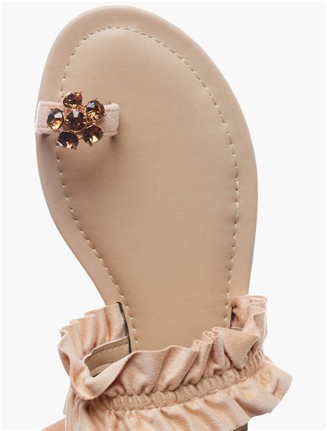 MyRunway Shop Miss Black Nude Siena Faux Suede Sandals For Women From MyRunway Co Za