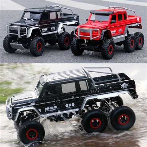 RC Car 1:10 6WD 2.4Ghz Remote Control Off Road Truck Double Motor ...