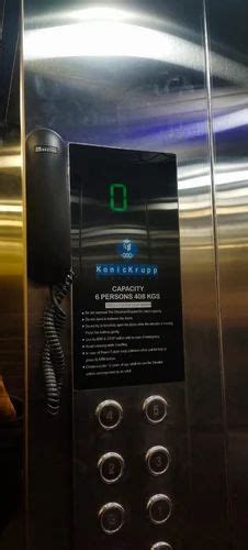 Ss304 Stainless Steel Automatic Elevator For Passenger Elevators At Rs