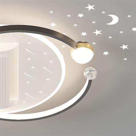 Ventilatore Da Soffitto Senza Pale In Metallo Semplice Con Led