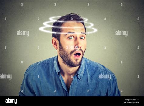 Head Is Spinning Surprise Astonished Man Man Looking Surprised In